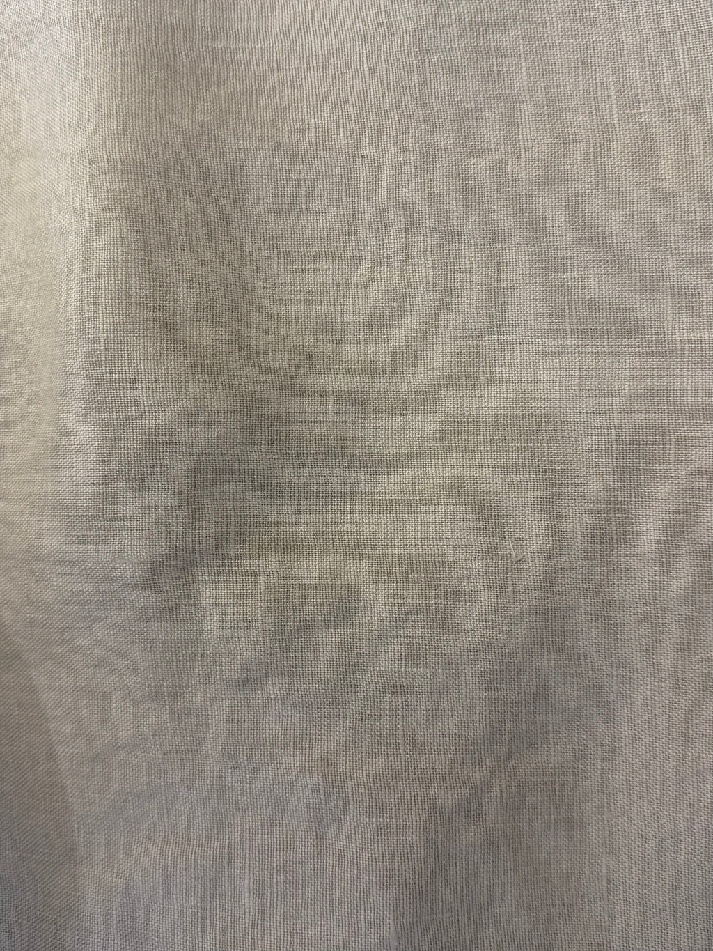 Antique Pearl fabric swatch:  deadstock linen fabric swatch — Ranfurly top colourway, Lohi Linen Central Otago"