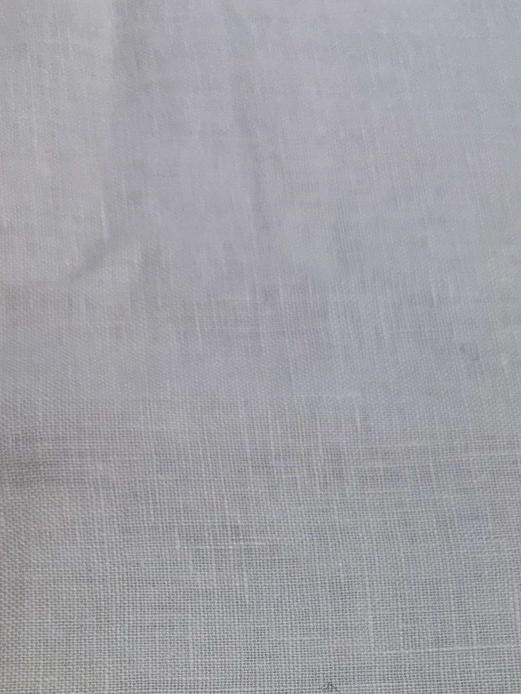 Cream fabric swatch: "Cream deadstock linen fabric swatch — Cambrian top colourway, Lohi Linen Central Otago"