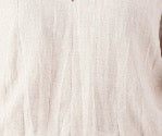 Natural fabric swatch: "Natural oat deadstock linen fabric swatch — Ranfurly top colourway, Lohi Linen Central Otago"