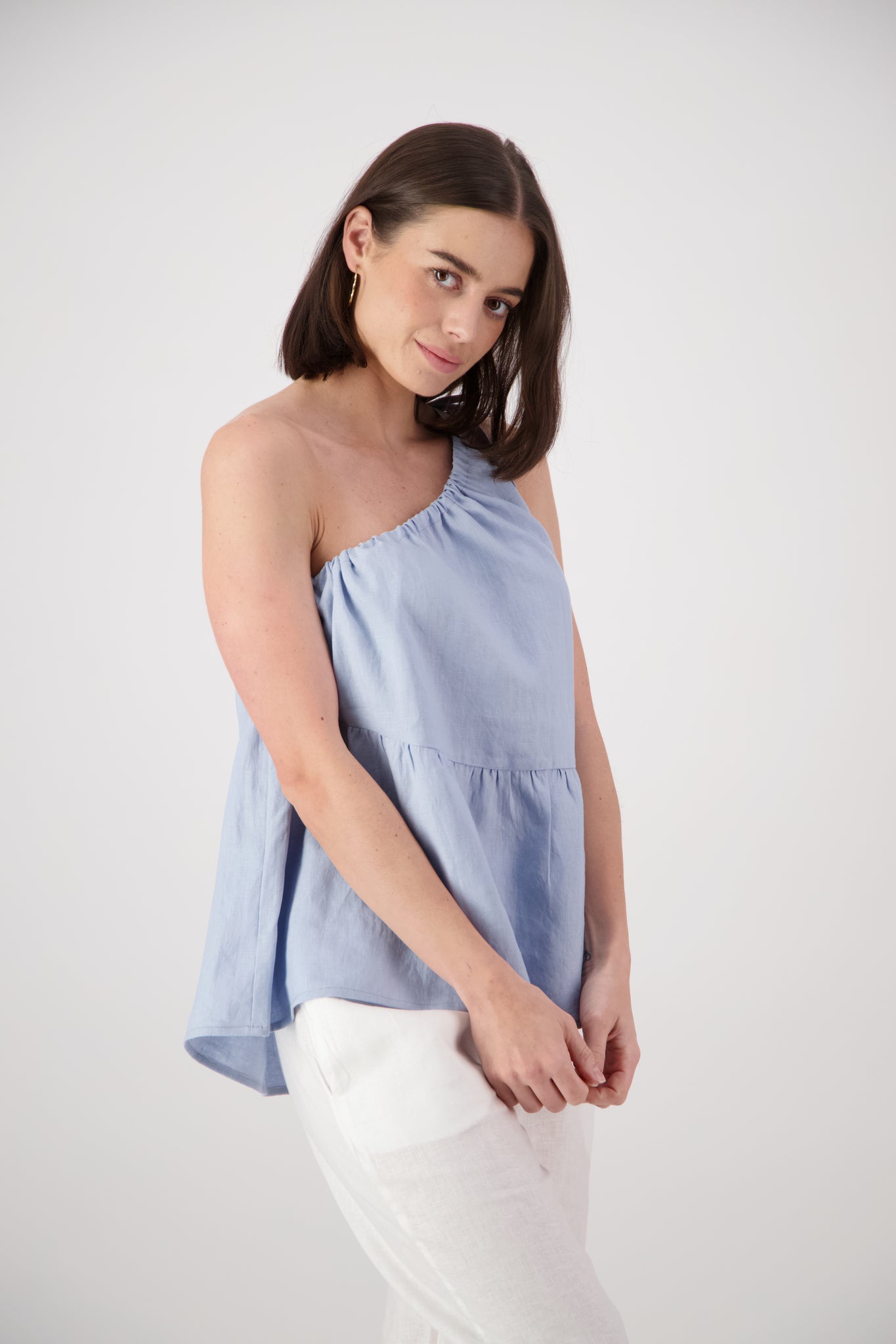 Ranfurly Linen Top