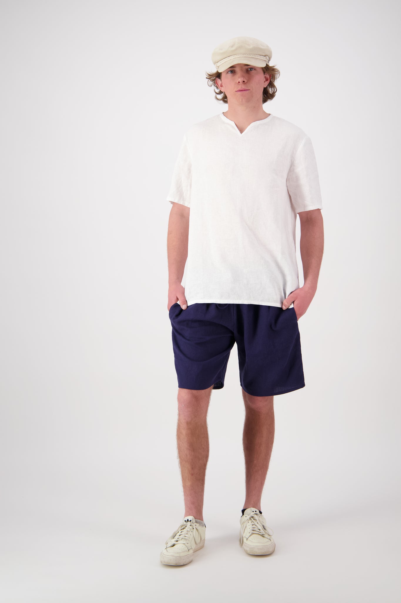 Stanleys Linen Shorts Mens